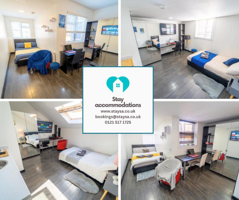 Staysa Equipped Studios Near Qe And Uob In Guesthouse Close To The City! Birmingham Eksteriør billede